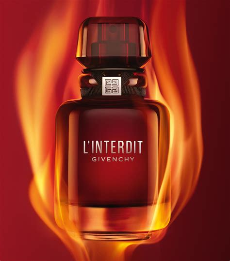 givenchy l'interdit eau de parfum rouge 80ml